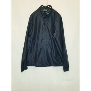 tri mountain blue jacket size medium ‎ navy full zip lightweight size Medium